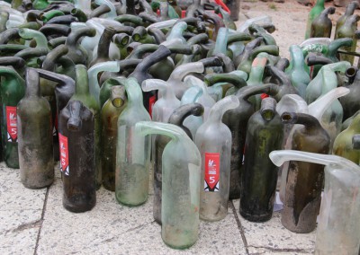 Melted bottles